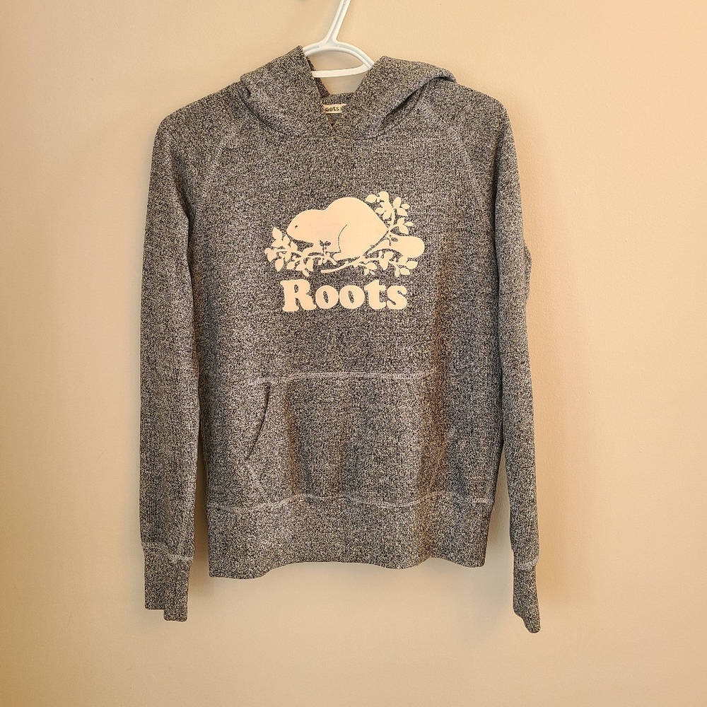 Roots salt & pepper hoodie